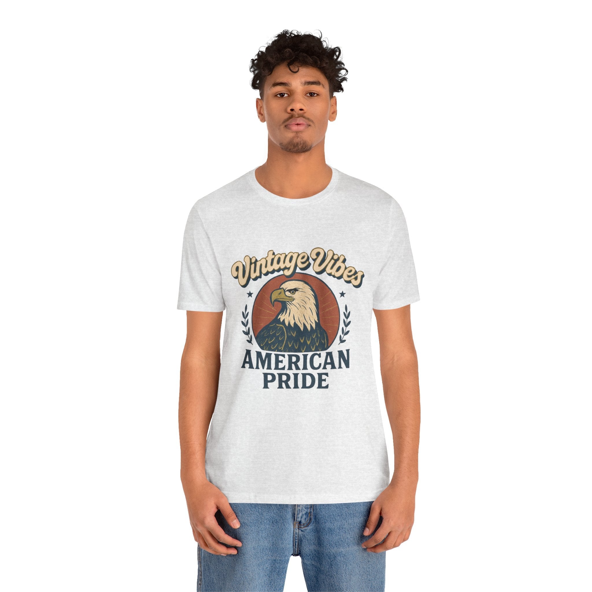 Vintage Vibes, American Pride | Retro USA Unisex T-Shirt