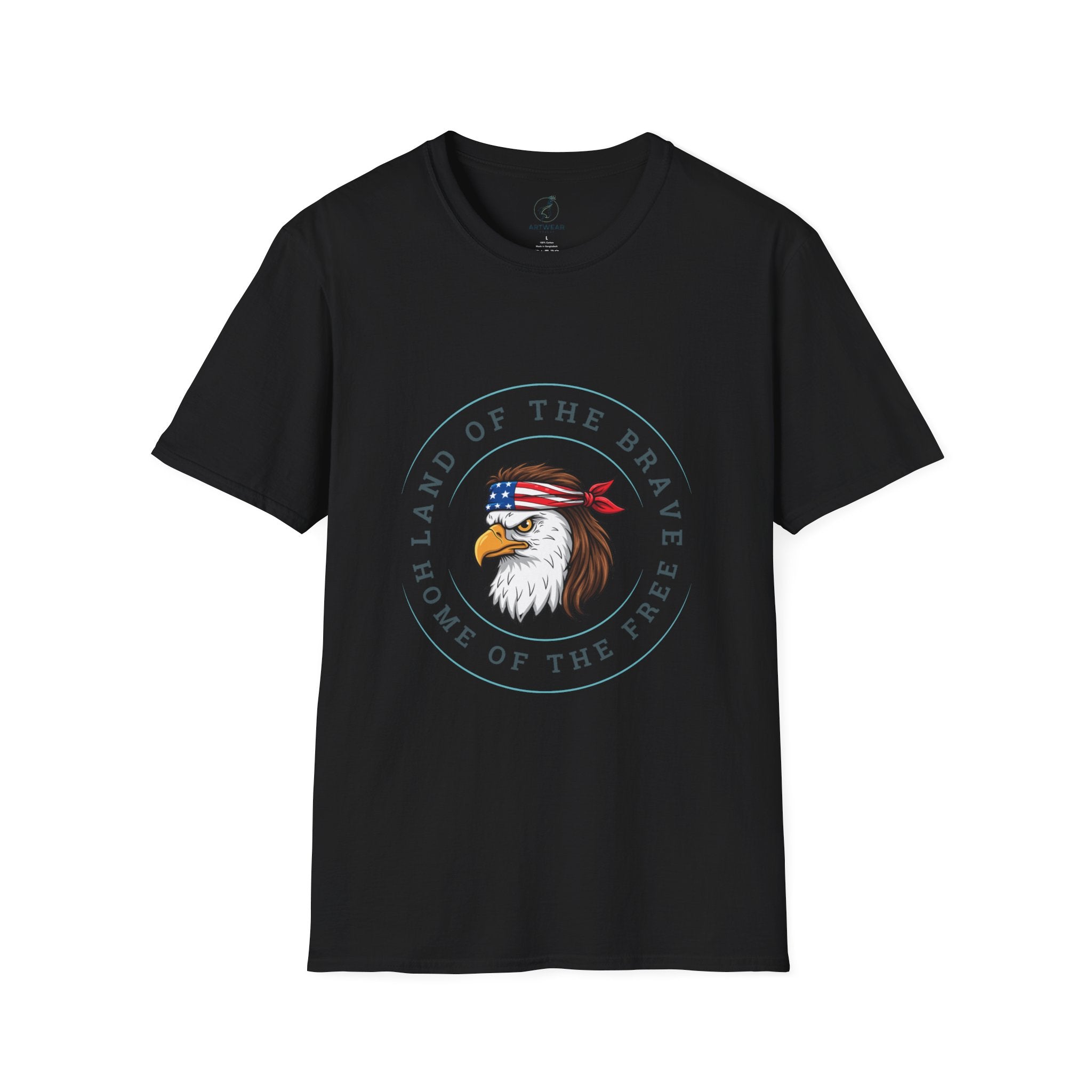Land of the Brave. Home of the Free | Patriotic Unisex T-Shirt