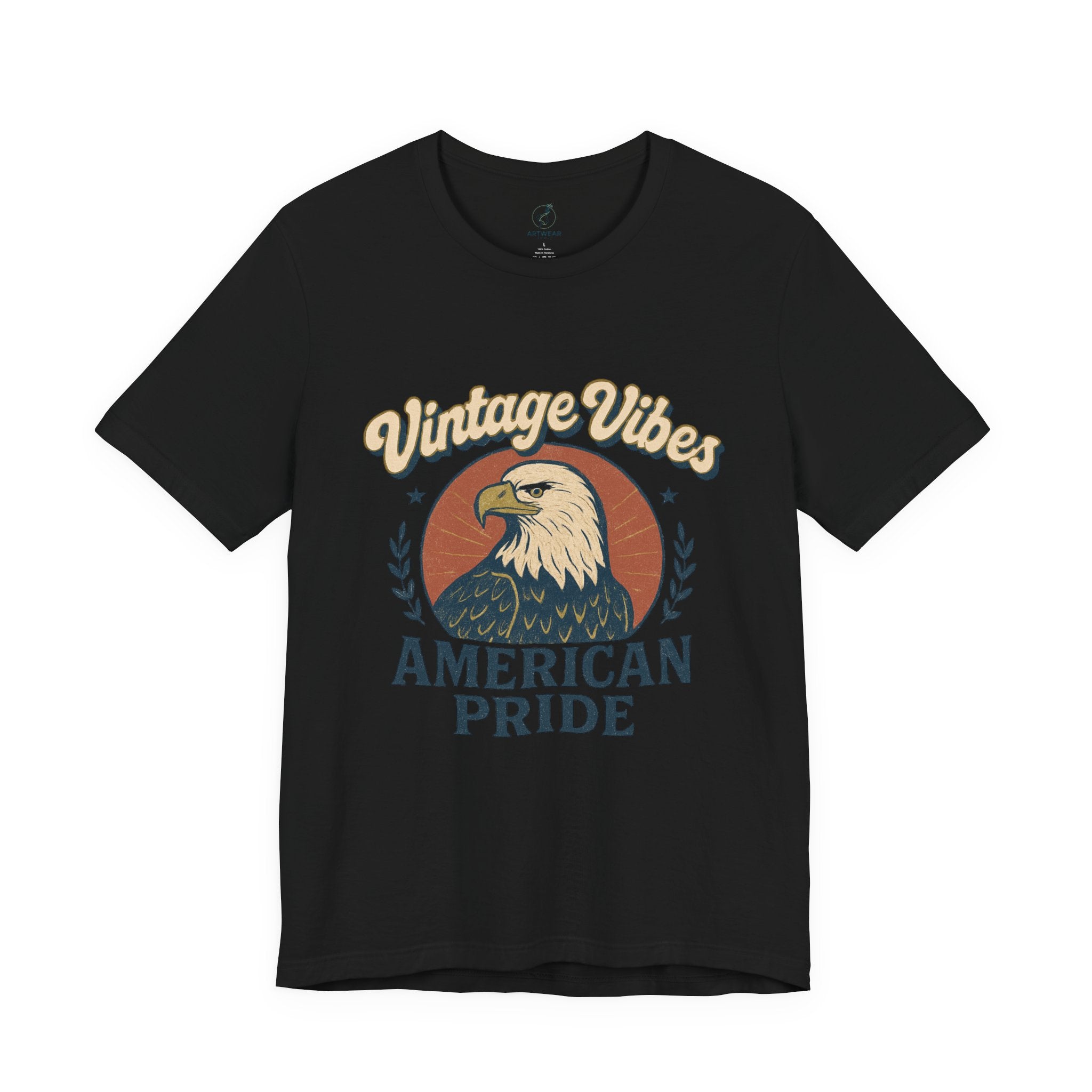 Vintage Vibes, American Pride | Retro USA Unisex T-Shirt