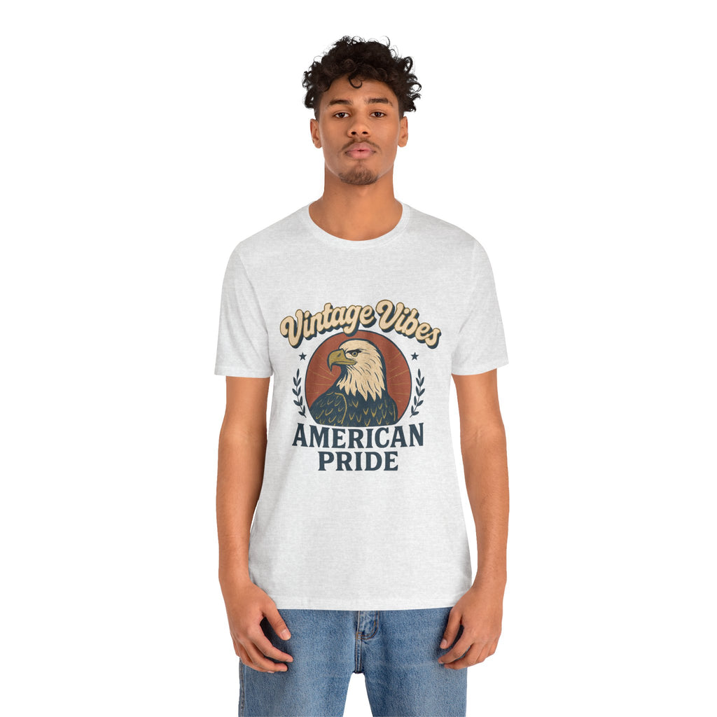 Vintage Vibes, American Pride | Retro USA Unisex T-Shirt