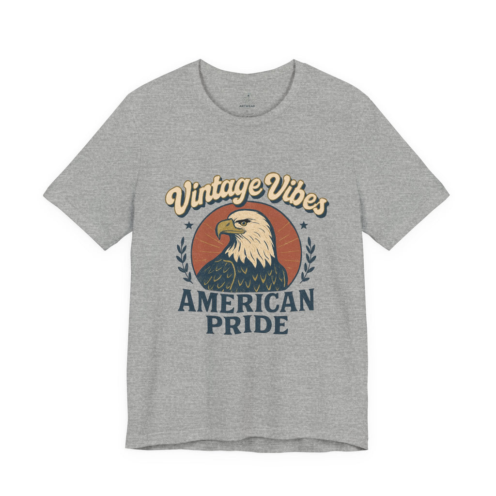 Vintage Vibes, American Pride | Retro USA Unisex T-Shirt