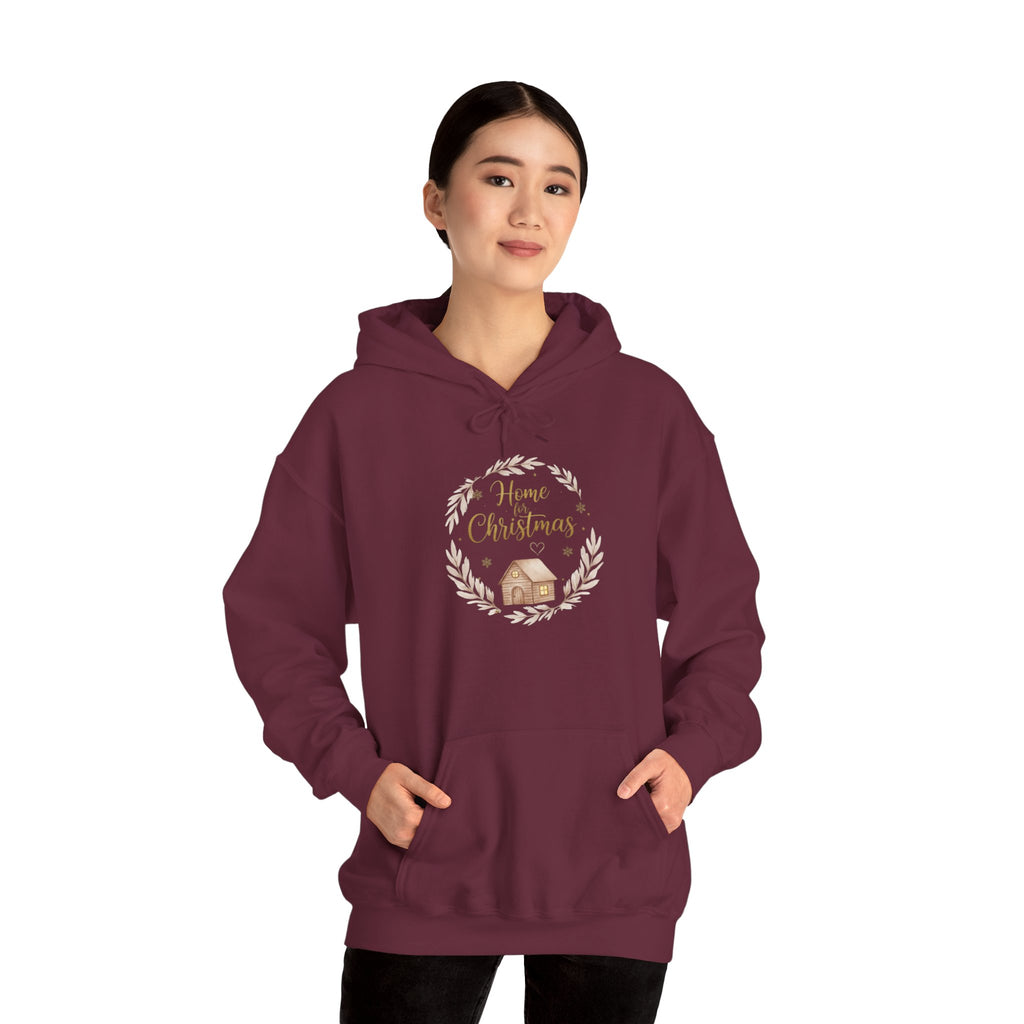 Home for Christmas Hoodie - Cozy Unisex Sweatshirt