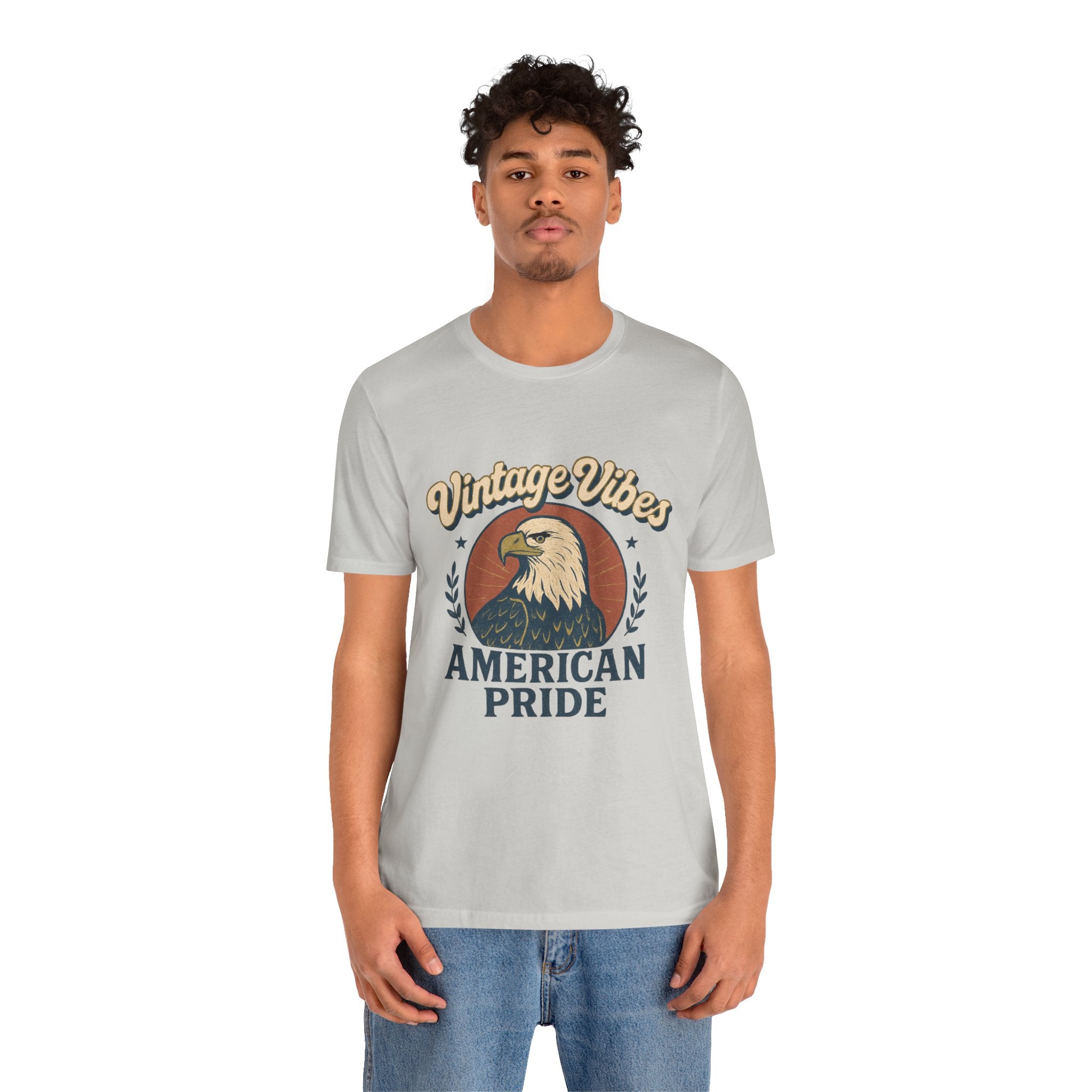 Vintage Vibes, American Pride | Retro USA Unisex T-Shirt