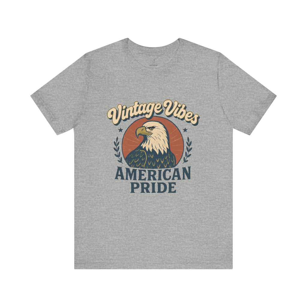 Vintage Vibes, American Pride | Retro USA Unisex T-Shirt
