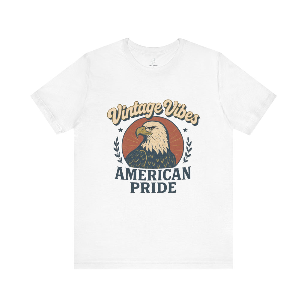 Vintage Vibes, American Pride | Retro USA Unisex T-Shirt