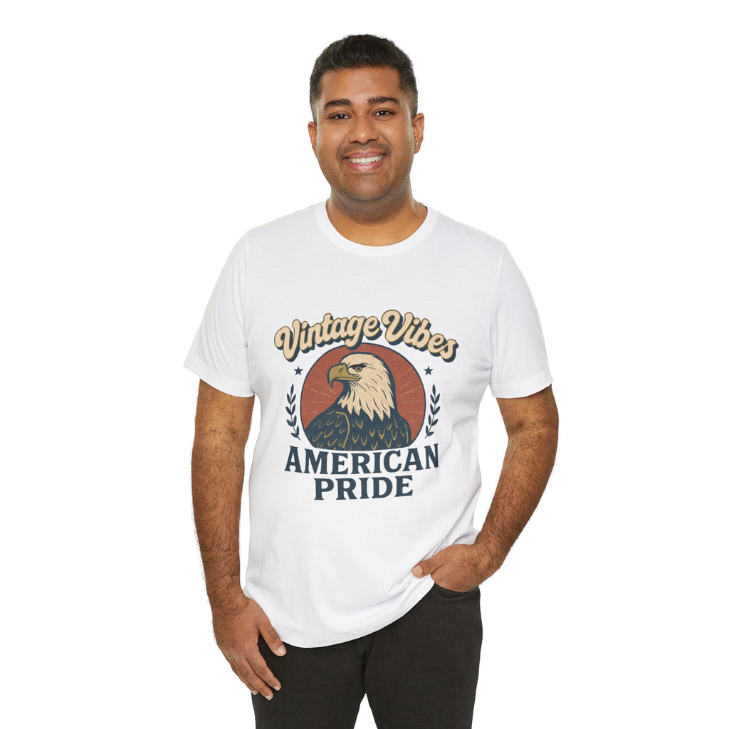Vintage Vibes, American Pride | Retro USA Unisex T-Shirt