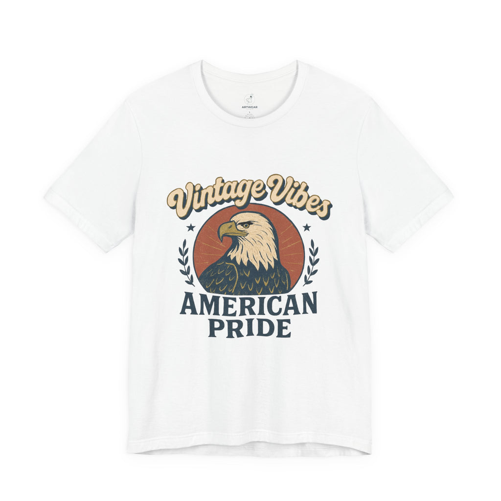 Vintage Vibes, American Pride | Retro USA Unisex T-Shirt