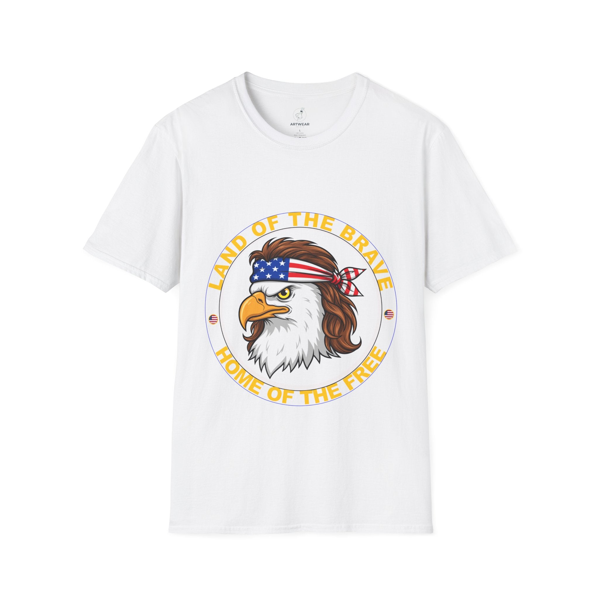 American Eagle Graphic Tee, Patriotic Shirt, 4th of July Gift, Freedom T-Shirt, Unisex Summer Top