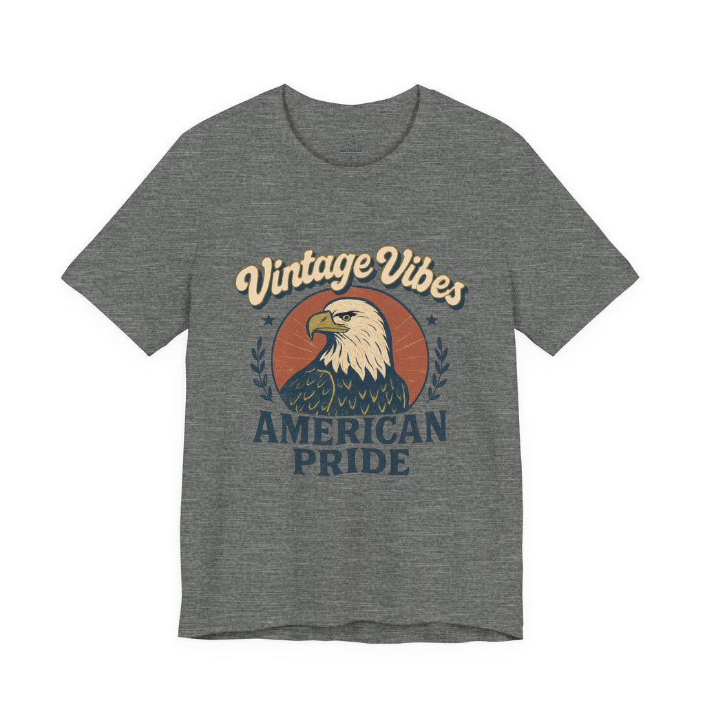 Vintage Vibes, American Pride | Retro USA Unisex T-Shirt
