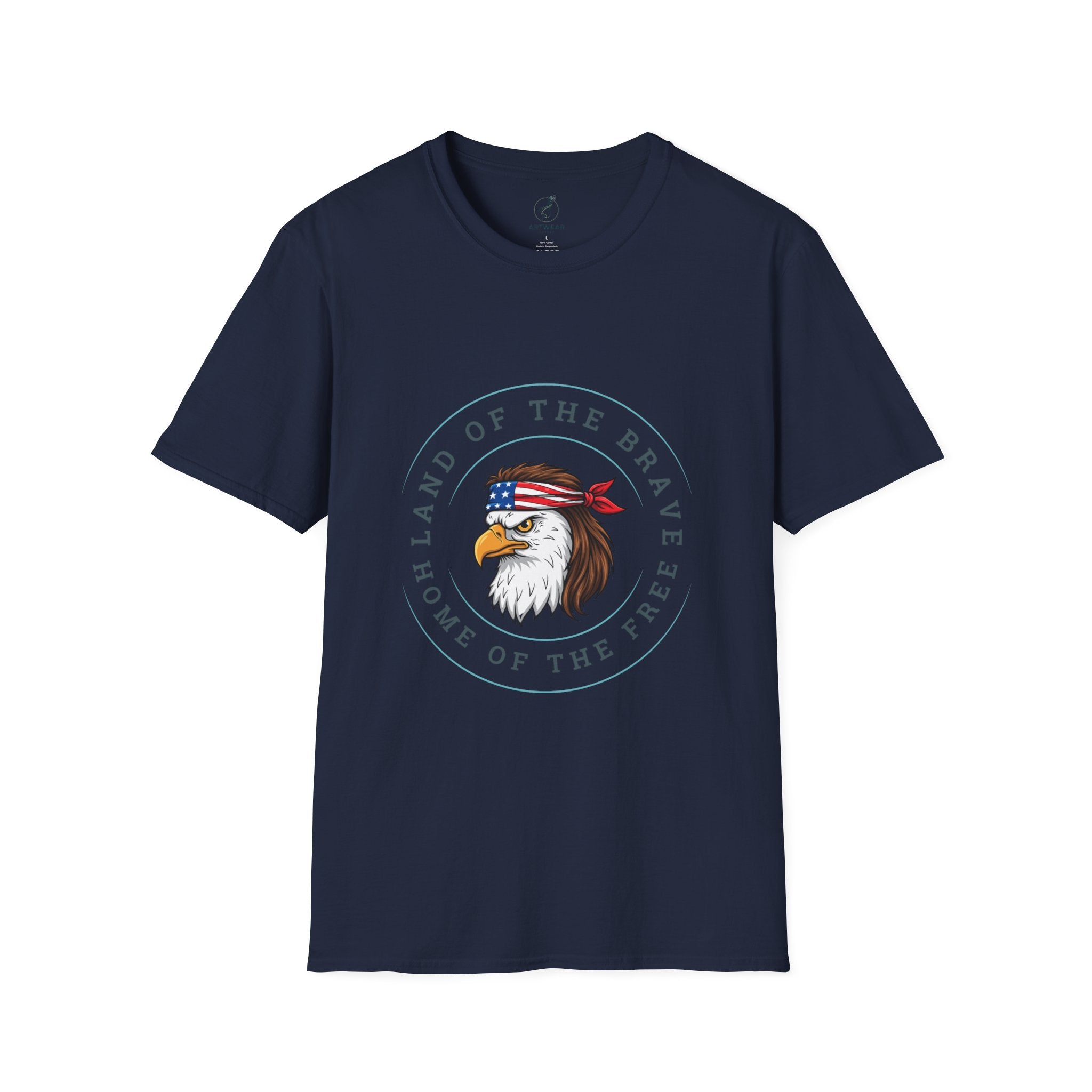 Land of the Brave. Home of the Free | Patriotic Unisex T-Shirt